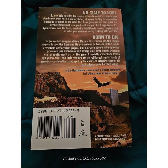 Death lands labyrinth by James Axler gold eagle books isbn 0373625839 - Picture 4 of 5